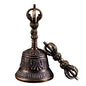 Hand Bell, Brings A Unique Decorative Element To Your Space When Displayed On A Table, Desk Or Shelf(18cm) - size: 18cm