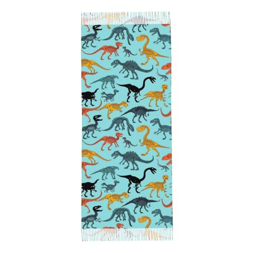 Supdreamc Cashmere Feel Scarf Soft Women Warm Cozy Scarves Multiple Colors - color: Picture (148)