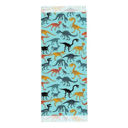 Supdreamc Cashmere Feel Scarf Soft Women Warm Cozy Scarves Multiple Colors - color: Picture (148)