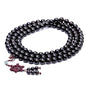 Natural Black Sandalwood 108 Mala Bracelet for Men Buddha Beads Necklace Ebony Prayer Beads Bracelet - style: 10mm Black Sandalwood - 41 inches