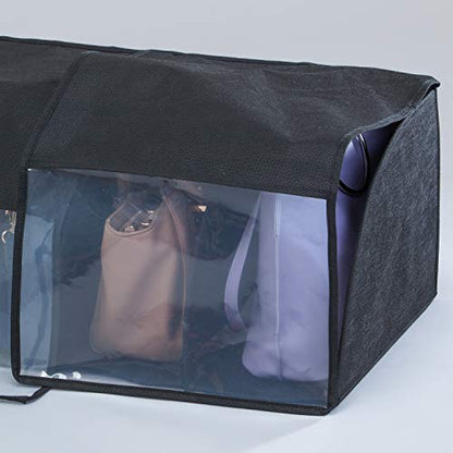 Astro bag storage case black non-woven fabric with antibacterial and deodorant partition 617-55