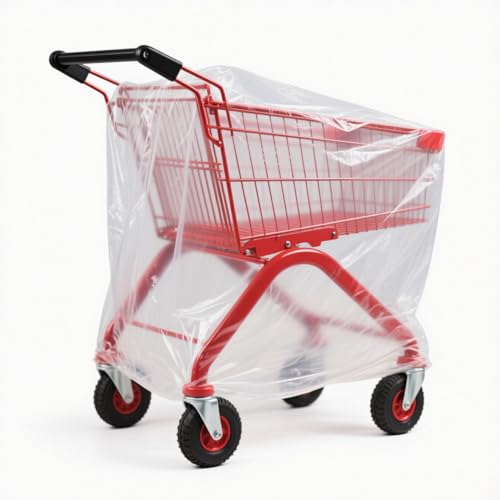 Extra Large Plastic Bags 59 x 71 Inch Clear Moving Plastic Appliance Storage Bags Perfect for Moistureproof, Dustproof, Luggage, Kids Bike, Big Plush Toys, Equipments and More (5 pack) - size: 59 x 71"