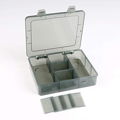 9 Grids Art Craft Supply Organizer Storage Containers, Compartment Storage Box with Removable Dividers for Jewelry, Beads, Buttons, Small Parts - size: 9 Grids 1 Pack