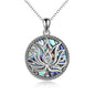 ONEFINITY Lotus Necklace 925 Sterling Silver Moonstone Pendant Necklace Yoga Lotus Jewelry for Women - style: style A