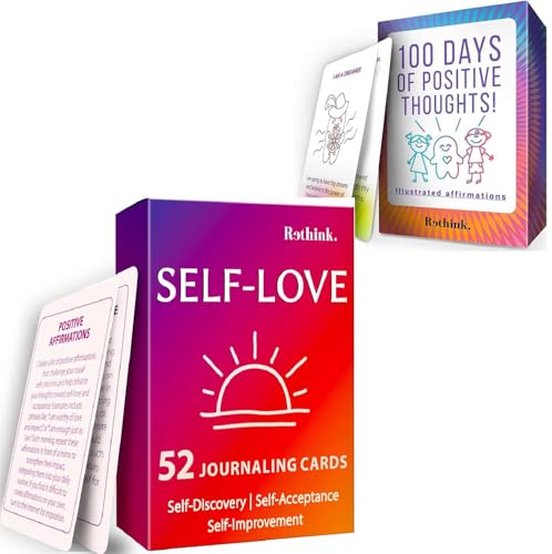 QUOKKA Journaling & Kids Affirmation Cards Bundle – 152 Card Set