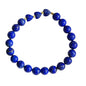 Lapis Lazuli Healing Bracelet – Real Crystal Beads for Stress Relief, Meditation & Chakra Balance – Natural Gemstone Jewelry Gift for Women & Men, Adjustable Stretch Fit - style: heart with gift boxes