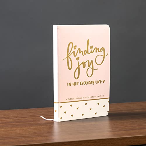 WORLD TRAVELER Dayna Lee Collection “Finding Joy” Inspirational Guided Gratitude Journal, Flexi Hardcover, A5 (5.75-x-8.25-inch - 256 Pages)