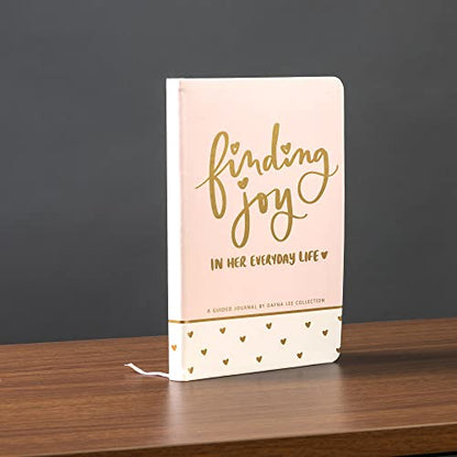 WORLD TRAVELER Dayna Lee Collection “Finding Joy” Inspirational Guided Gratitude Journal, Flexi Hardcover, A5 (5.75-x-8.25-inch - 256 Pages)