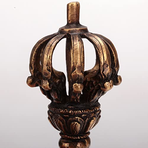 Buddhist Meditation Bell and Dorje Set, Extraordinary Craftsmanship Is Poured Into This Gorgeous Hand Bell To Make It Stand Out From The Crowd