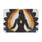 Yoga Meditation Printed Flannel Non - Slip Floor Mat 16x24in - Soft Plush Microfiber Rug for Every Indoor Space - color: Yoga Meditation