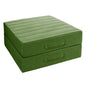 Codi Thick Replacement Couch Cushions 2 Sets, Upholstery Foam with Washable Covers for Sofa Cushion Chair Meditation - 24 × 24 × 5 Inch, High Density Foam, Green - color: Green, size: 24 Inch (Pack of 2)