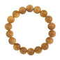 Sandalwood Bracelet for Women Men Buddhist Prayer Strand Chandan Bracelet Handmade Stretchable Elastic Sandalwood Beaded Wristbands for Yoga Meditation - style: 10mm Beads