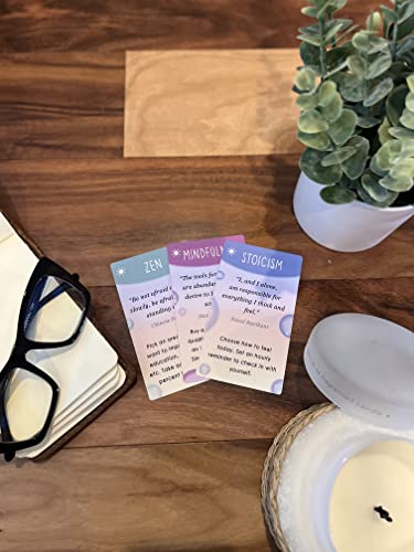 BEST 100 Mindful Prompts for Self Care & Stress Relief | Cards to Reduce Anxiety & Increase Relaxation | Perfect Mindfulness Gift | Beyond Positive Affirmations | Meditations For Kids, Teens, & Adults