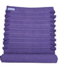 Jaipur art & Rugs Organic Cotton Yoga Mat - Eco-Friendly Hand-Woven Rug - Non Slip & Thick (24”x72”x5mm) for Everyday Fitness at Home - Comfortable Extra-Long - color: Purple