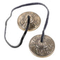 Veemoon Nepalese 4.5cm Mini Tingsha Copper Finger Cymbals for Tibetan Sound Therapy, Yoga Meditation, and Mindfulness Chime Bells
