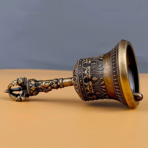 Hand Bell,Buddhist Meditation Bell A Meditation Bell For Sound Healing And Yoga That Can Be Rung To Make Soothing Sounds