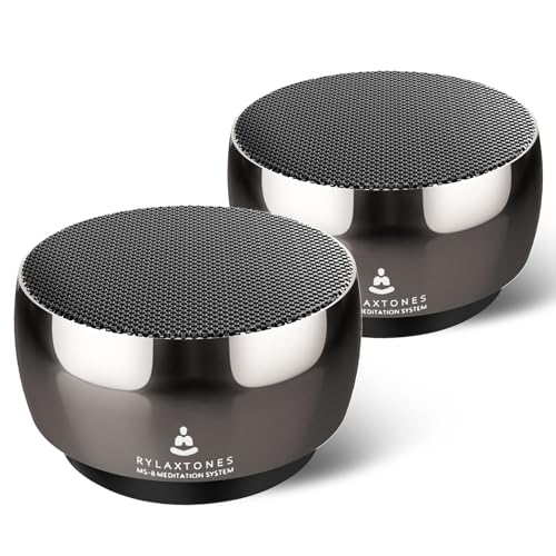 Meditation System Electronic Tibetan Singing Bowl,8 Healing Frequencies (396-963Hz), Sound Bath Machine for Mindfulness,Chakra Healing, Stress Relief,Sound Therapy,Yoga Practice