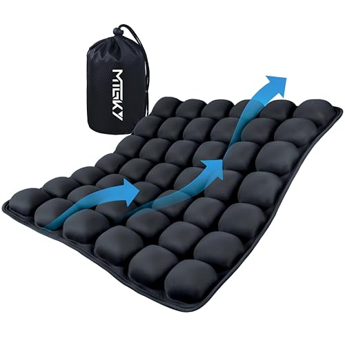 Sondor Travel Cushion,Portable & Adjustable Airplane seat Cushion for Long Flights,Inflatable Cushion for Wheelchair, Travel,Driving