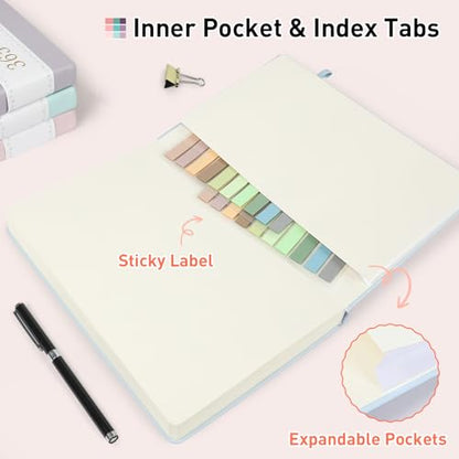 Umriox Journal Notebook, 365 Pages 5.6 in x 8.3 in, 100 GSM Thick Paper Lined Journal, Small Hardcover Notebook for Work, School, Note Taking, Travel Diary