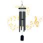 Garden Wind Chimes with 6 Aluminum Alloy Tubes and Hook,Memorial Wind Chimes for Home Decor Garden Patio Outdoor
