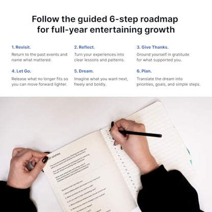 Headway Review Workbook – Birthday Reflection & Resolution Journal, Year-in-Review & Next-Year Planning, Gratitude Self-Growth Mindset Journal with Prompts, Memory Therapy Workbook, Self-Care Mental Health Gift for Women & Men