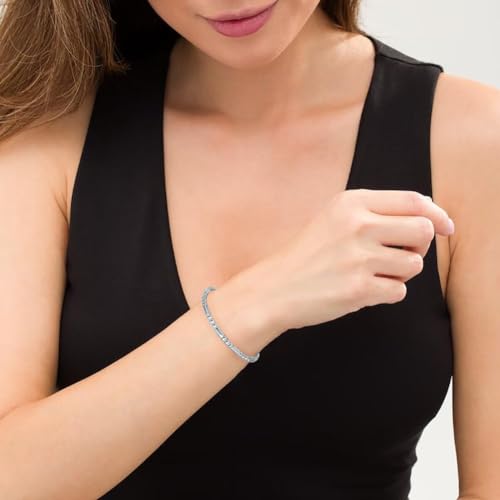 Stainless Steel Bamboo Design Bracelet Titanium Steel Bangle - color: Square Silver