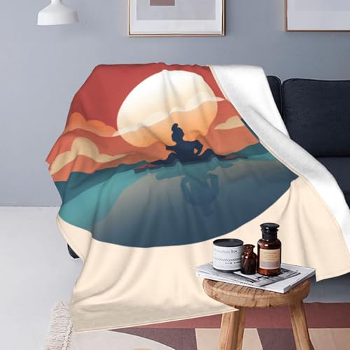 Minimalistic Mindfulness Blanket Anti Pilling Throw Yoga Fleece Flannel Lightweight Cozy Bedspread Living Room Women Adults and Kids Bed Sofa 60"X50" - color: Minimalistic Mindfulness