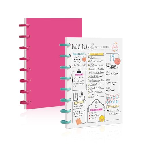Blank Spiral Notebook For Women Blank Spiral Journal No Lines Blank Pape Notebook Spiral Sketchbook A5 Journal 160 Pages 5.6 × 8.2 Inch Unlined Journaling, Sketch book , Note Taking | Gift Artists for Drawing Office School Home(Pink+light blue)2PCS - size