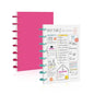 Blank Spiral Notebook For Women Blank Spiral Journal No Lines Blank Pape Notebook Spiral Sketchbook A5 Journal 160 Pages 5.6 × 8.2 Inch Unlined Journaling, Sketch book , Note Taking | Gift Artists for Drawing Office School Home(Pink+light blue)2PCS - size