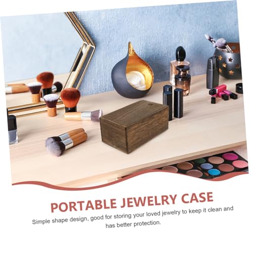 Uonlytech 2pcs Storage Box Sliding Lid Compact Jewelry Organizer for Trinkets and Keepsakes Lightweight and Design for Home Travel Storage