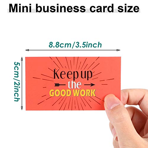 Outus 120 Pcs Motivational Encouragement Quote Cards Inspirational Kindness Appreciation Gratitude Business Encouragement Mini Note Cards, 30 Styles, 3.5 x 2 Inch(Bright Style) - style: Bright Style