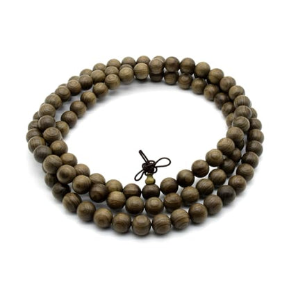 Zen Dear Unisex Burried Ebony Prayer Beads Buddha Buddhist Prayer Beads Meditation Mala Necklace Bracelet - style: 10mm 108 Beads