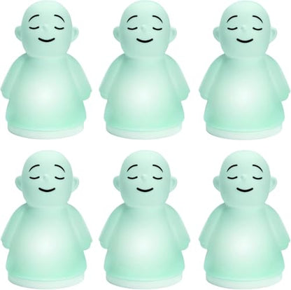 Set of 6 Stress Relief Night Light for Mindfulness - Guided Visual Meditation Tool for Women Men- Relaxing Self Care for Adults Kids - size: Pack of 6