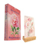 Botanical Affirmation Cards for Women – 64 Floral Self-Love & Healing Cards with Wooden Display Stand – Daily Mindfulness & Emotional Wellness Gift for Women, Best Friend, Sister