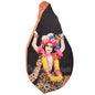 Aashita Creations Nityanand Prabhu Meditating Digital Print Japa Bag