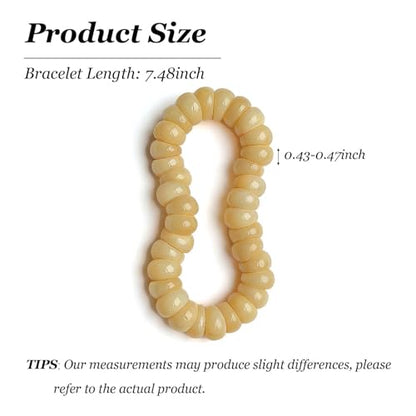 Long tiantian Bodhi Fidget Bracelet for Women Natural Mudi Bodhi Seed Stretch Bracelets Protection Healing Jewelry Anxiety Relief Items - color: A6