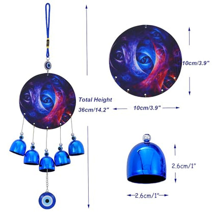 Unique Wind Chimes for Outdoor Garden Home Hanging Decoration (Eye-CY9)