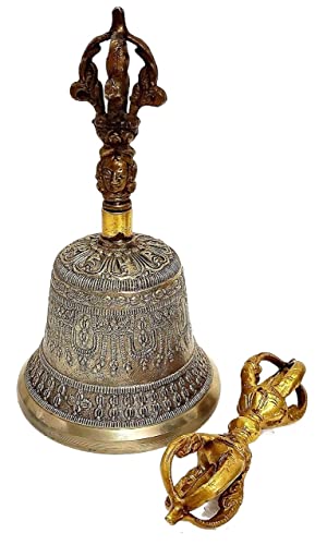Hand Bell, Use This Bell to Help The Mind Enter A Calm, Meditative Space for Meditation, Prayer, Reiki, Wakefulness, Concentration, Healing