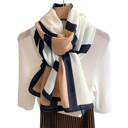 Women Scarf Neck Scarves Headscarf Fashion Scarves Long Lightweight Shawls for Women BA23 - color: Ba234