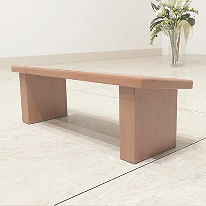 Meditation Bench, Foldable Meditation Bench, Solid red Walnut Yoga Bench, Ergonomic Kneeling Stool, Suitable Meditation Posture/A / 45 * 17 * 17cm