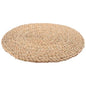 Woven Meditation Floor Pillow Cushion 40x40cm Natural Straw Mat Traditional Yoga Sitting Pad for Adults Zen Meditation and Tatami Seating Cushion