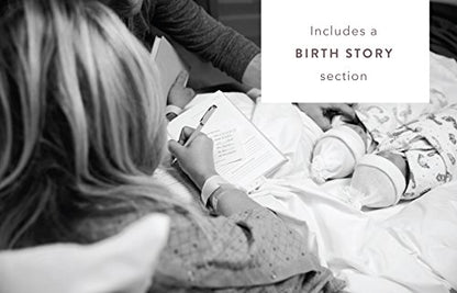 Promptly Journals, A Complete Childhood History: From Pregnancy to 18 Years Old (Blush Pink, Leatherette) | Baby Book and Pregnancy Journal | Baby Memory Book - color: Blush Pink