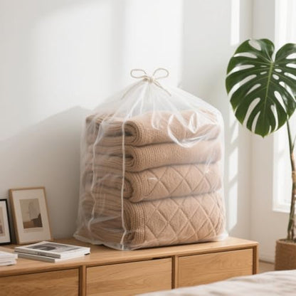 Large Plastic Bags 45 x 65 Inch Moving Plastic Bag for Furniture, Garage, Moistureproof, Dustproof, Luggage, Kids Bike, Big Plush Toys, Appliances and More (5 pack) - size: 45 x 65"