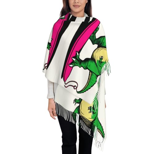 Supdreamc Cashmere Feel Scarf Soft Women Warm Cozy Scarves Multiple Colors - color: Picture (138)