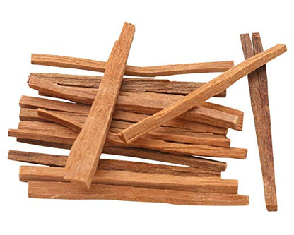 Sandalwood Sticks Wild Harvested High Resin Smudging Stick,Perfect Smudge Stick for Mediation Yoga or Prayer, All Natural Light Scented Sandalwood, Pack of 20 Holy Sticks.