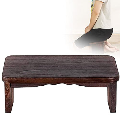 Fixed Leg Meditation Benchm, Perfect Kneeling Stool, Hand Made Eco Friendly Wooden Kneeling for Deep Meditation Strong Bearing Capacity