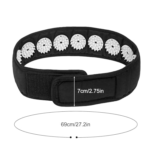 Head Relaxation Wrap - Muscle Relaxation Headband,Head Comfortable Wrap with Targeted Pressure Nodes - for Women Home Office Yoga Meditation Exercise