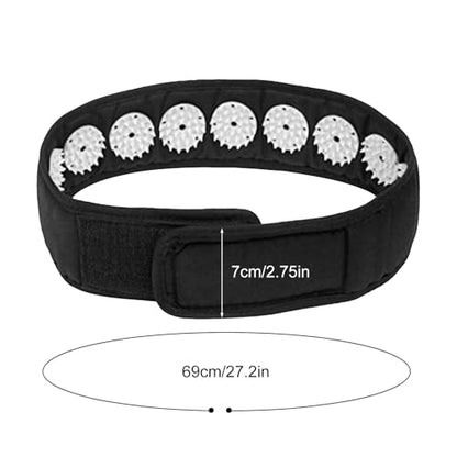 Head Relaxation Wrap - Muscle Relaxation Headband,Head Comfortable Wrap with Targeted Pressure Nodes - for Women Home Office Yoga Meditation Exercise