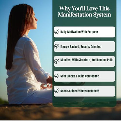 Money Manifestation Cards NLP Neuroscience Based 42 Positive Daily Affirmations and Journaling Prompt Deck Become Your Abundant Rich self Mindful Affirmations for Men and Women