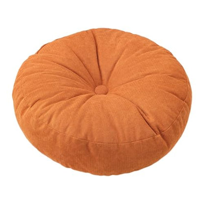 Floor Pillow Meditation Cushion Floor Cushion Pad for Prayer, Orange